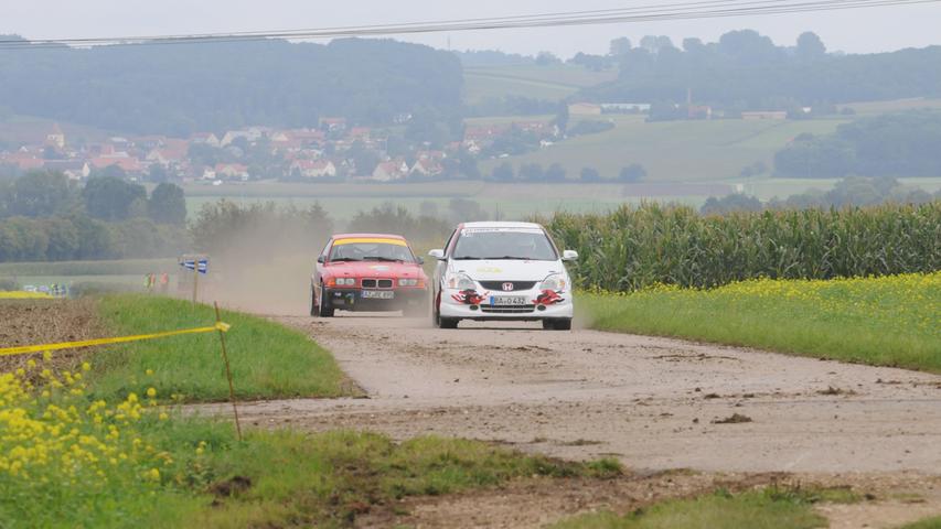 Dröhnende Motoren bei der Rallye in Gunzenhausen
