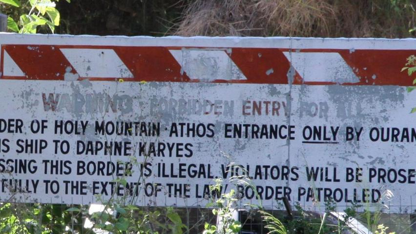 Auf Griechenlands Halbinsel Athos ist alles Männersache