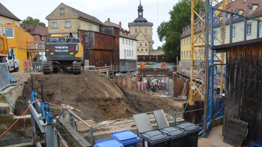 Bambergs Baustellen machen Fortschritte