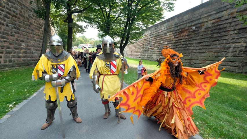 Mystisches Mittelalterspektakel: Das Burggrabenfest in Nürnberg
