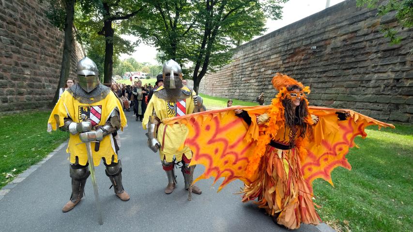 Mystisches Mittelalterspektakel: Das Burggrabenfest in Nürnberg