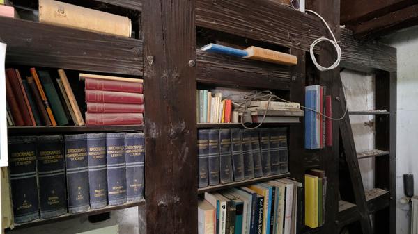 Eng ging es zu im Mögeldorfer Hallerschloss: Architekt Michael Röder gab eine einzigartige Führung durch das alte Gebäude und zeigte sämtliche Kunstschätze und Malereien. Das wollten sich die Fans der Kunsthistorie natürlich nicht entgehen lassen und stürmten das Schloss in Massen.