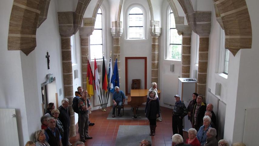 Bei dem diesjährigen deutschlandweiten Motto präsentierte sich in Forchheim unter anderem die St.-Gereon-Kapelle am Landratsamt. Bei zwei Führungen am Nachmittag tauchten insgesamt rund 60 Teilnehmer in die Geschichte der 1515 gegründeten Kapelle ein.