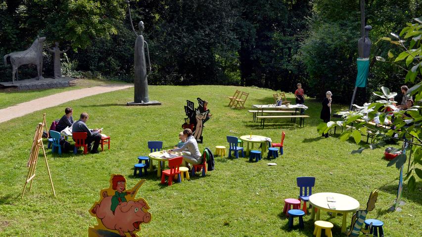 35 Jahre Skulpturengarten: Ein Picknick mit Kirchner