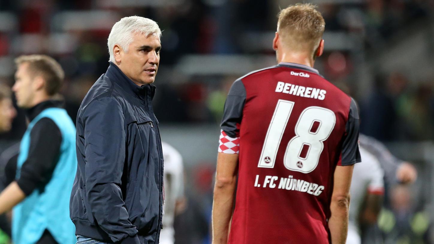 Die Schultern und der Kopf hängen: Club-Kapitän Hanno Behrens ist nach dem 0:1 gegen den FC St. Pauli sichtlich geknickt.