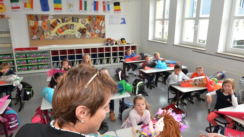 Schulanfang: Die ABC-Schützen in der Theo-Betz-Schule Neumarkt