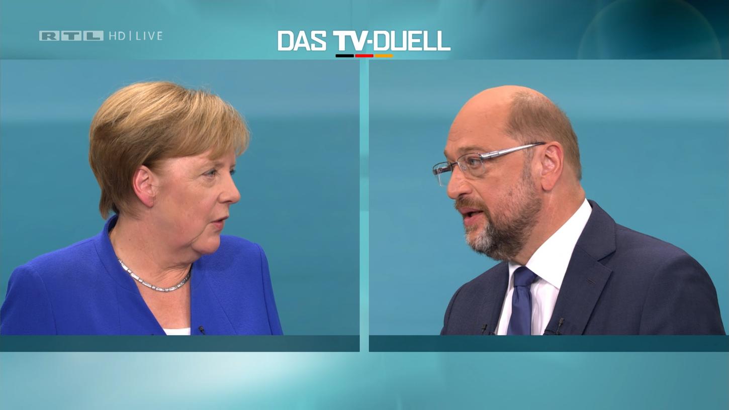 Noch ein TV-Duell zwischen Merkel und Schulz? Lasst es! 