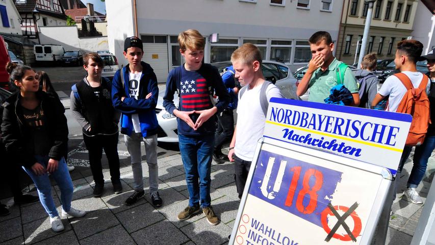 Jugendliche haben abgestimmt: Die U-18-Wahl in Forchheim