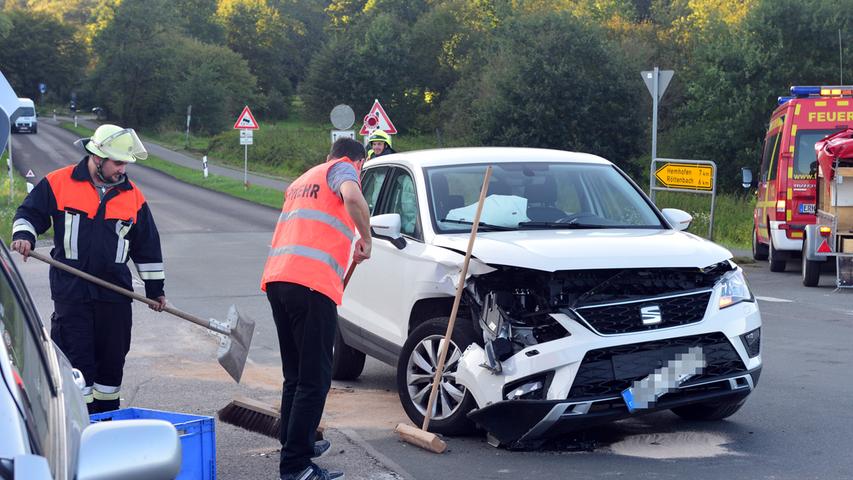 Vorfahrt bei Baiersdorf missachtet: Mindestens ein Verletzter