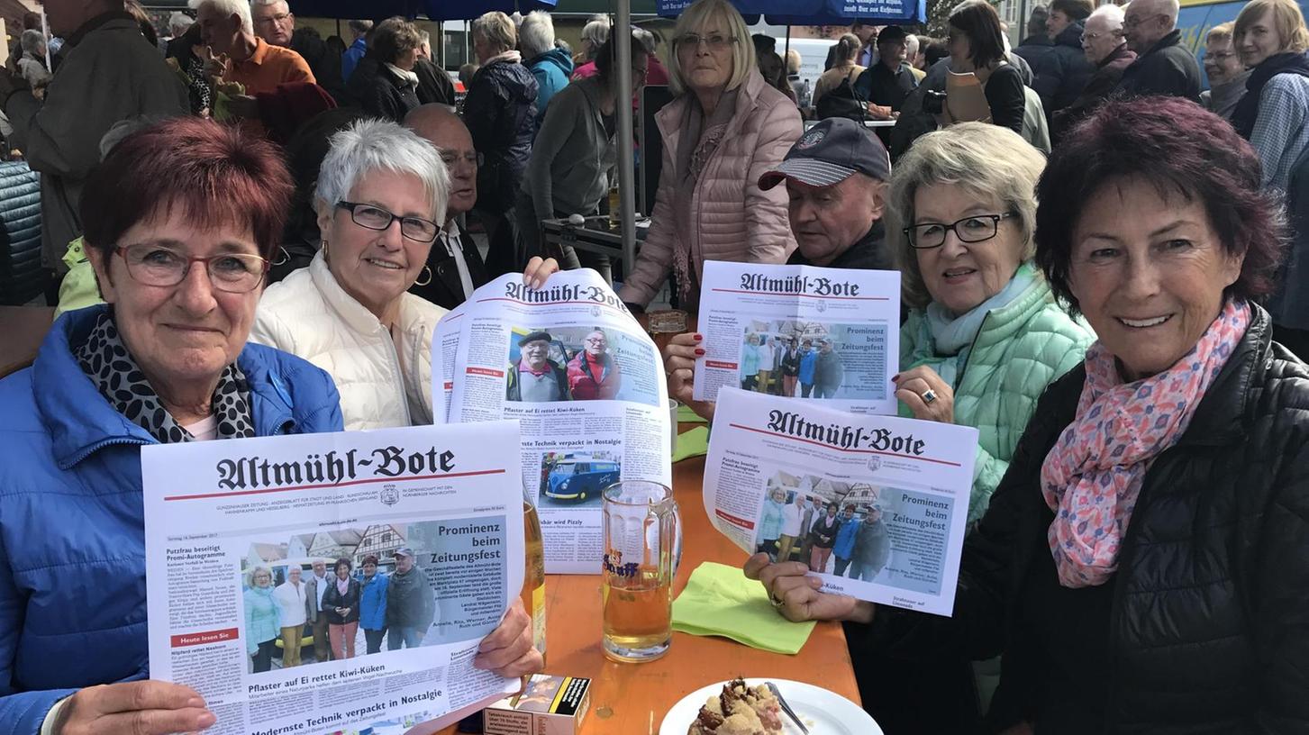 Großes Zeitungsfest in Gunzenhausen