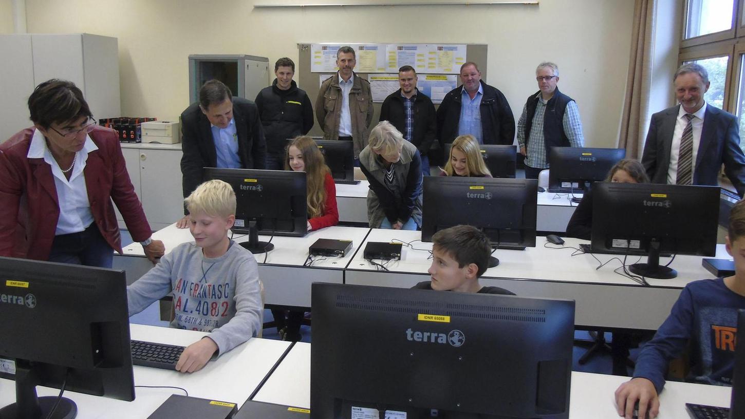 Mühlhausener Schule hat nicht nur neue PC-Anlage
