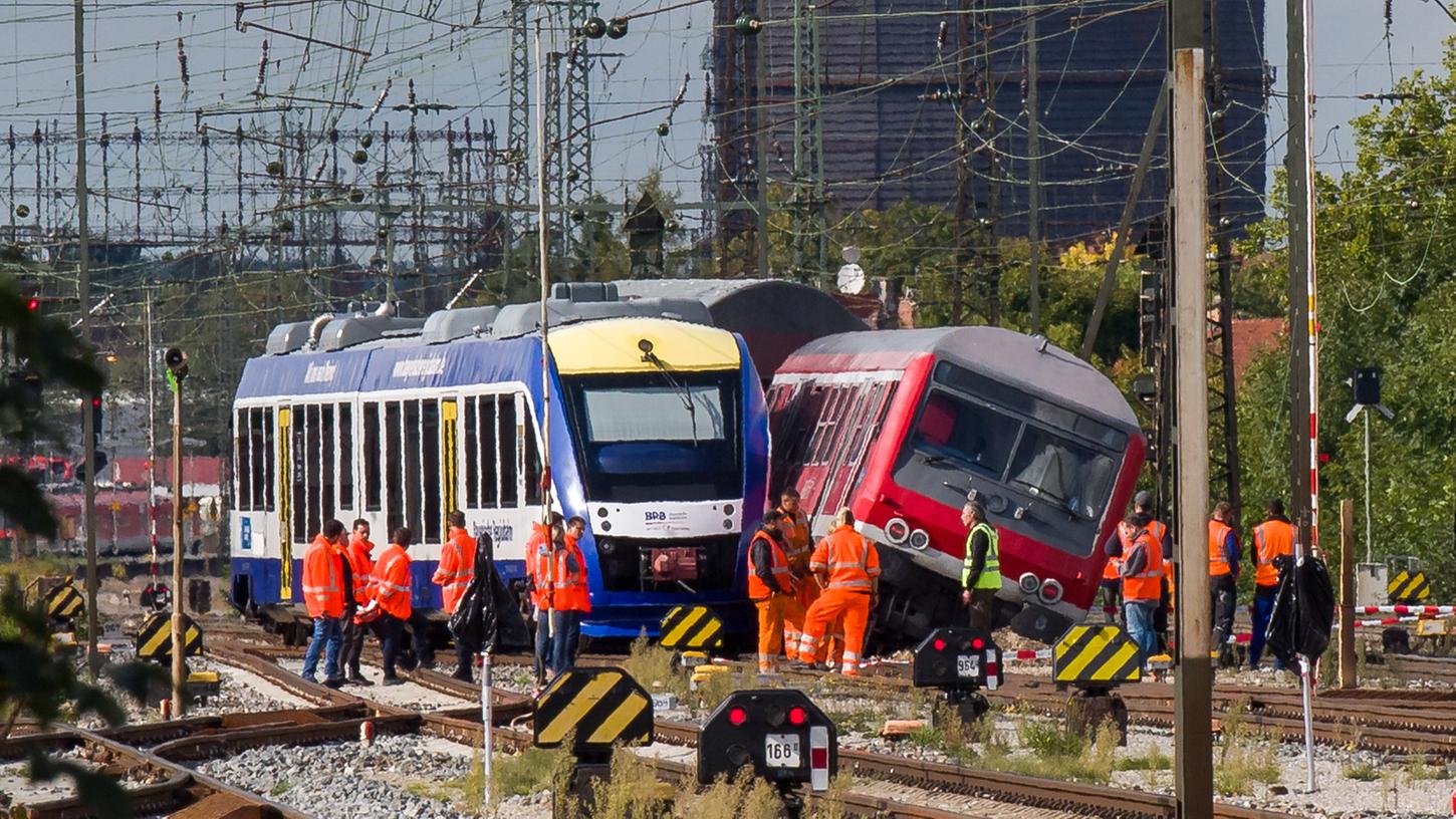 Nach Zugunfall in Augsburg: Bahnverkehr beeinträchtigt 