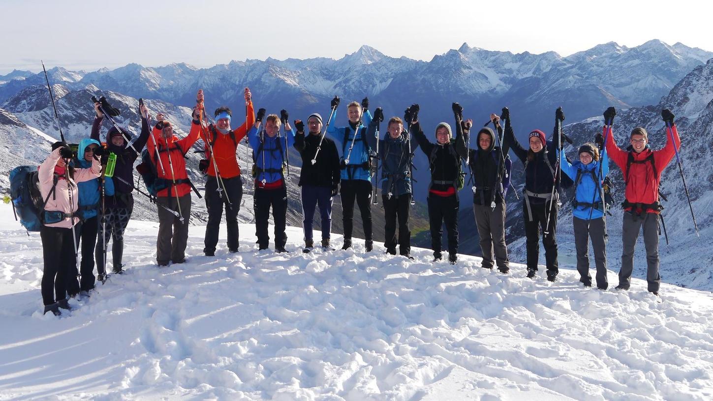 Herzogenauracher Schüler überqueren die Alpen