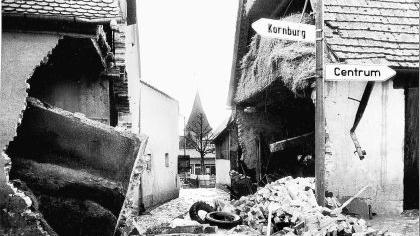 Eine Wasserwalze zerstörte Katzwang Eine Wasserwalze zerstörte Katzwang