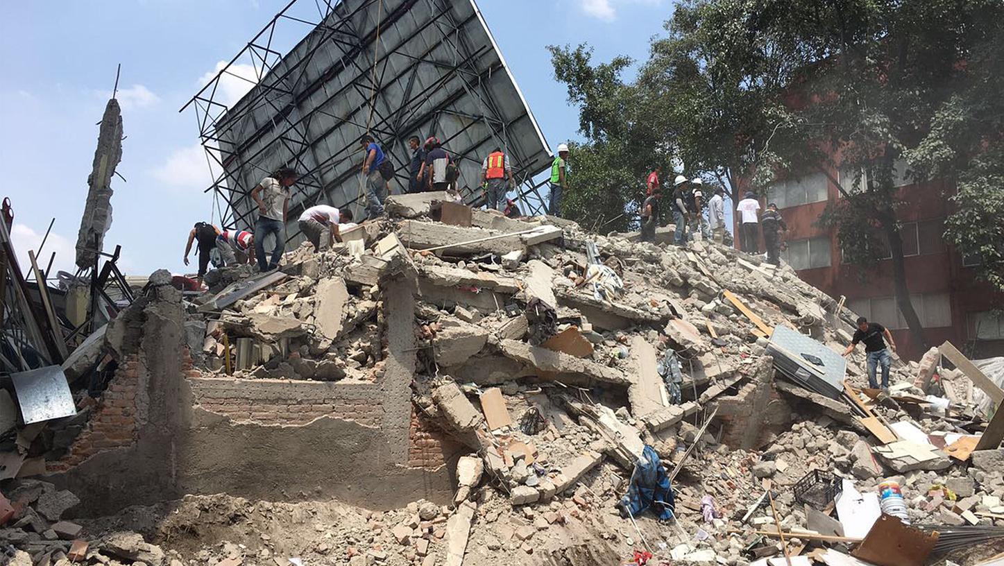 Schweres Erdbeben in Mexiko: Mindestens 226 Tote