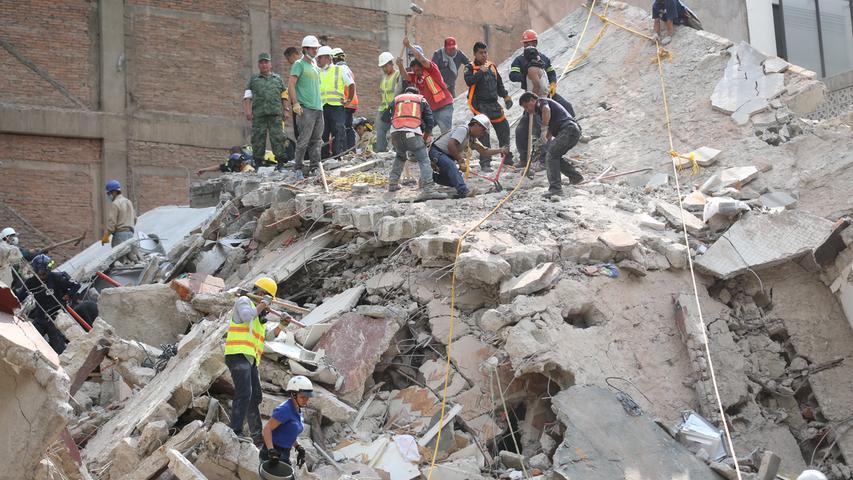 Erneut schweres Erdbeben in Mexiko - 250  Tote