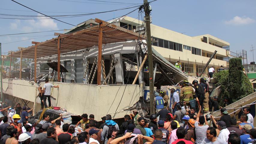 Erneut schweres Erdbeben in Mexiko - 250  Tote