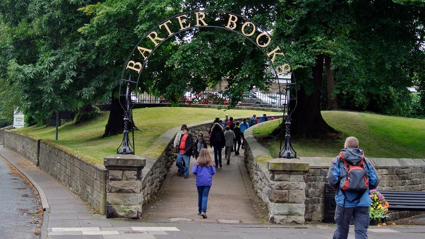 "Barter Books" in Alnwick gilt als einer der größten Secondhand-Buchläden Englands.