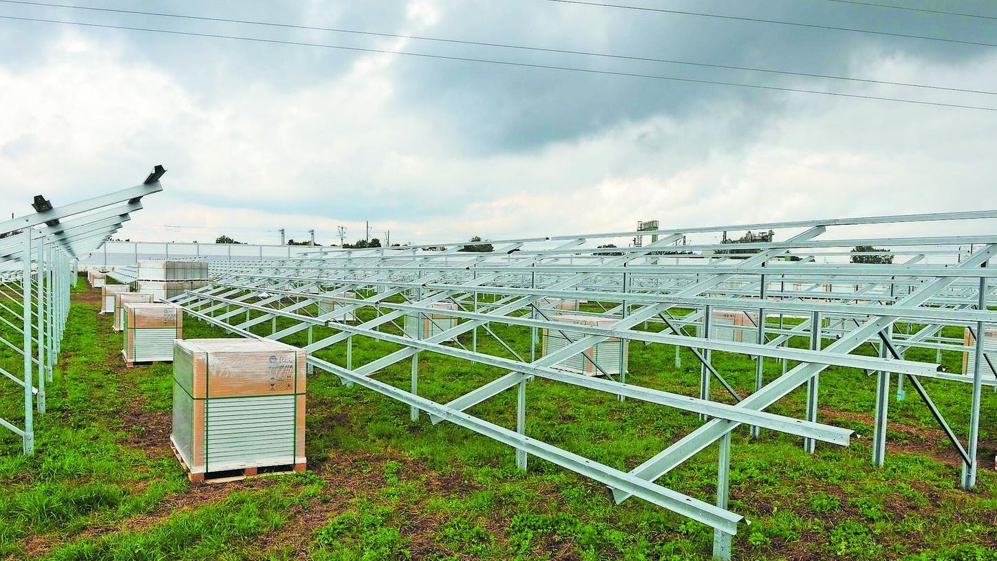 Solarpark Bubenreuth geht bald in Betrieb