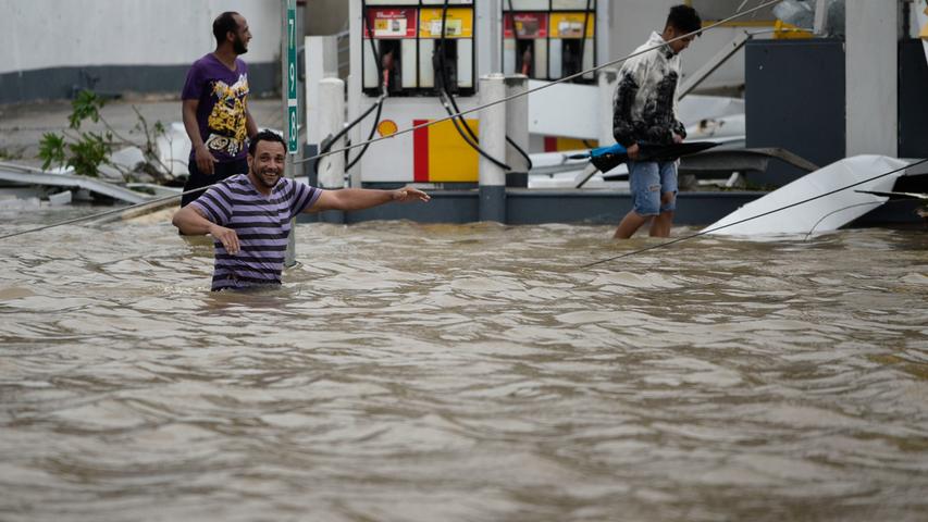 Ort der Verwüstung: Hurrikan "Maria" zerstört Puerto Rico