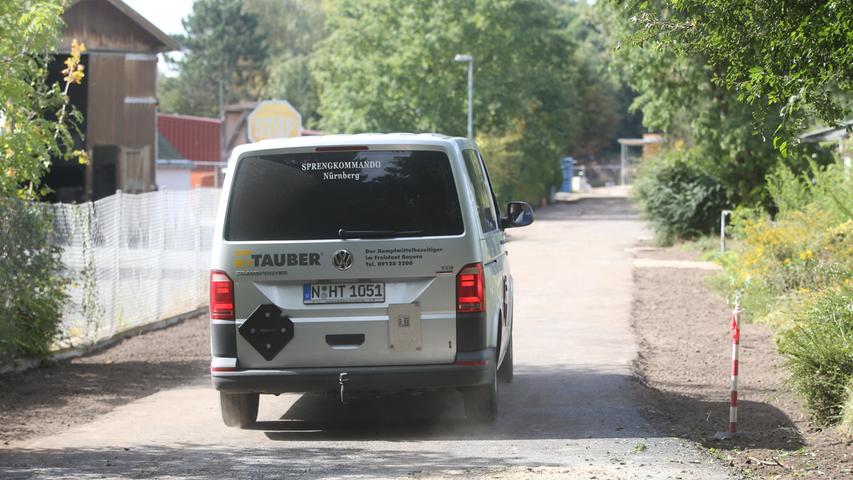 Bauarbeiter finden Granate: Kindergarten in Nürnberg evakuiert