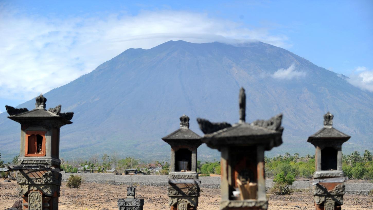 Angst vor Vulkanausbruch auf Urlaubsinsel Bali