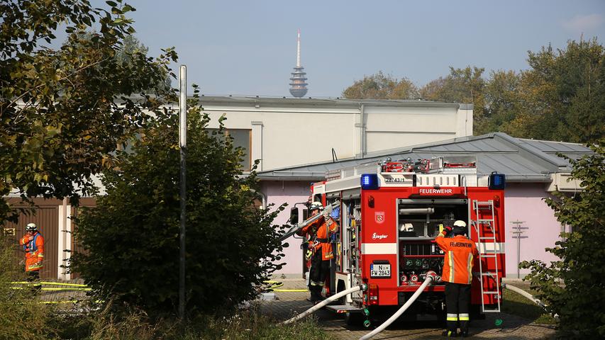 Nürnberg-Süd: Großübung der Feuerwehren