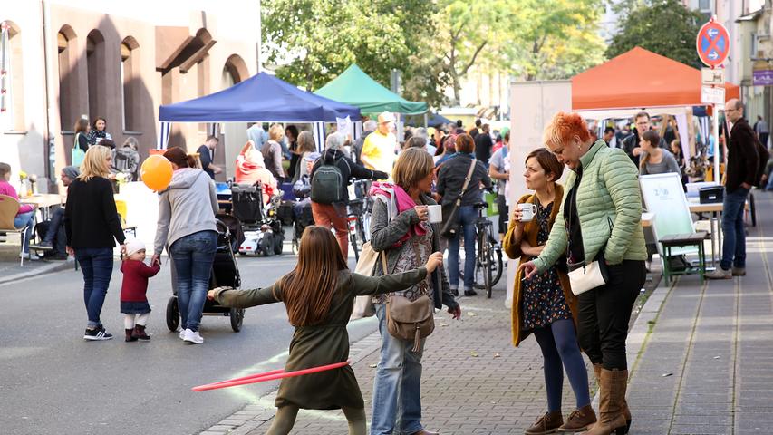 Zwischen Spiel, Spaß und Musik: Straßenfest in Gostenhof