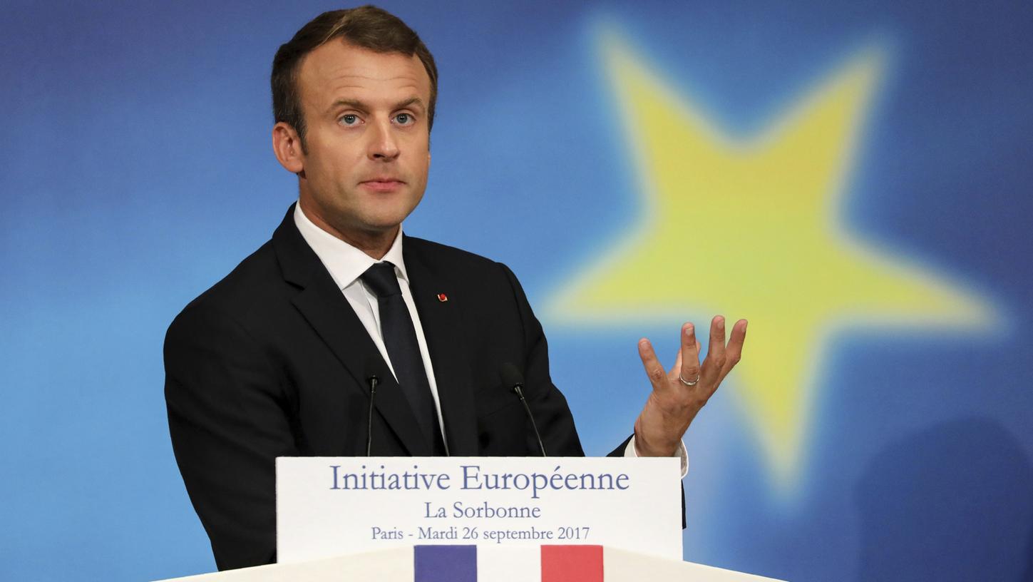 Der französische Präsident Emmanuel Macron hat weitreichende und tiefgreifende Ideen für das Europa der Zukunft.