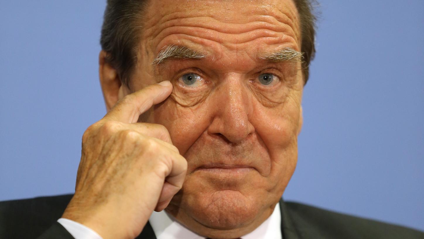 Gerhard Schröder war von 1998 bis 2005 deutscher Bundeskanzler.