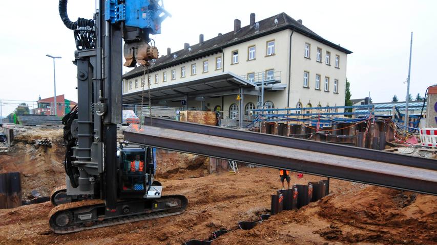 Trassen-Ausbau: Am Forchheimer Bahnhof bebt die Erde