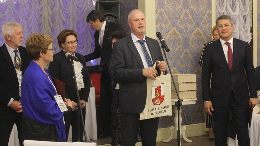 Höchstadter feierten in Krasnogorsk Jubiläum mit