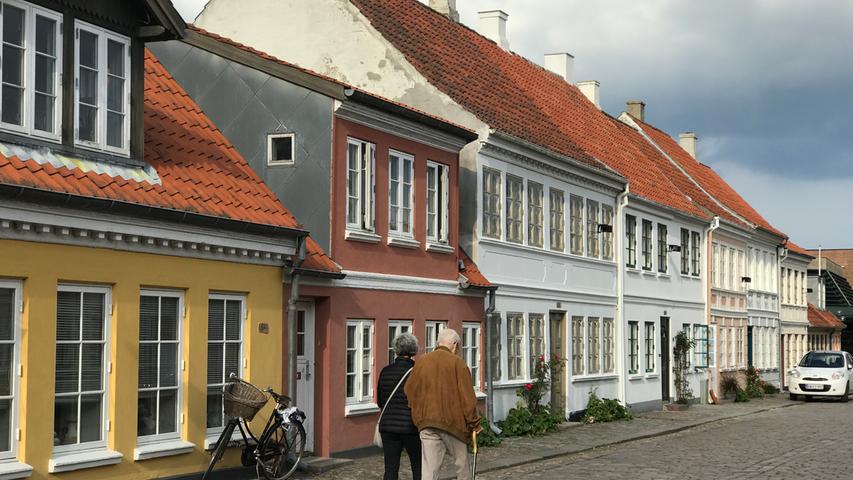 Die fünische Stadt Odense war Geburtsort Hans Christian Andersens. Bis heute laden ihre pitoresken Gassen zum Spazierengehen ein.