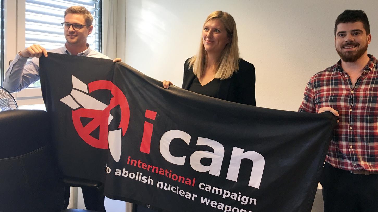 Ist mit dem Friedensnobelpreis ausgezeichnet worden: Die internationale Kampagne zur atomaren Abrüstung (Ican).