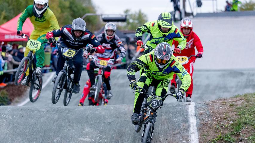 Schlamm und Geschwindigkeit: Die BMX-Bayernliga in Herzogenaurach