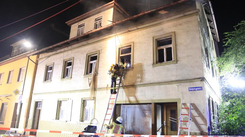 Brand in leerstehendem oberfränkischen Wohnhaus 