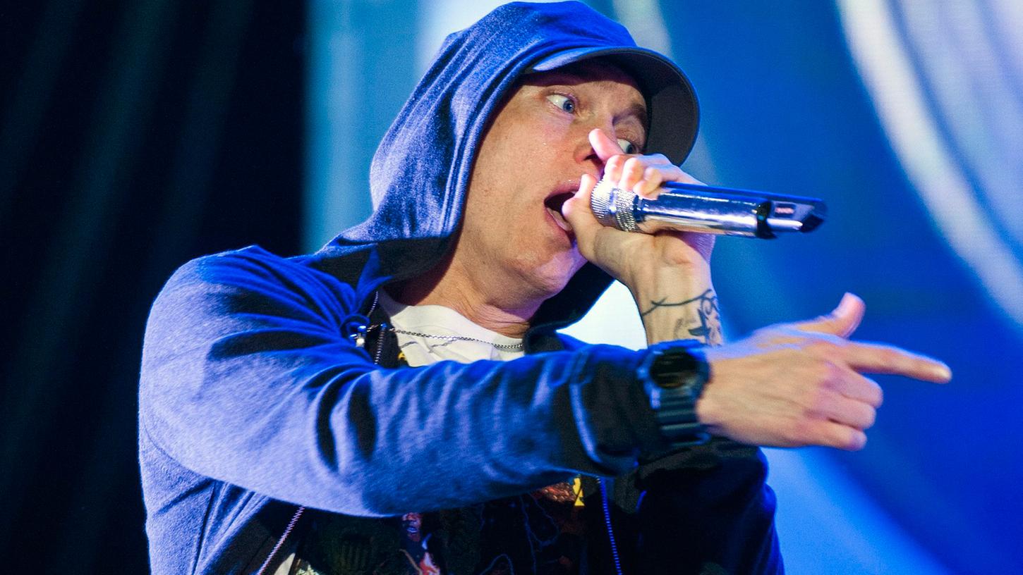 Rapper Eminem wendet sich offen gegen Präsident Donald Trump.