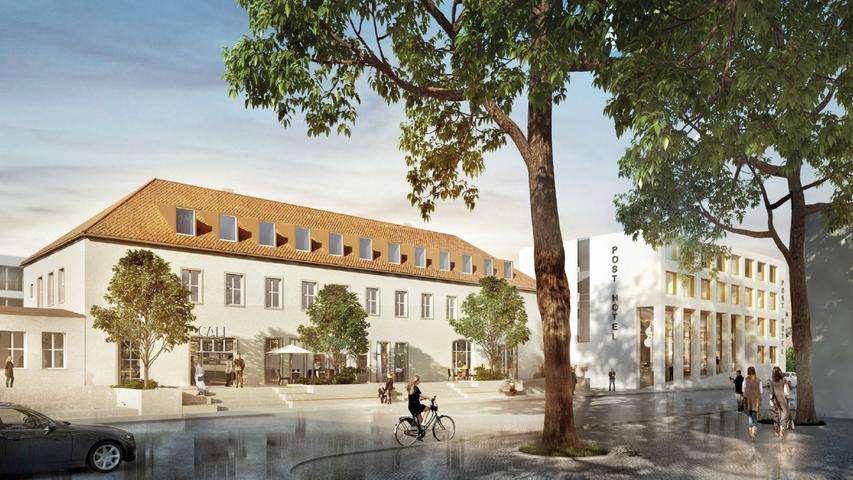 Postpalais, Hotel und Wohnungen: Das neue Postquartier am Forchheimer Bahnhof