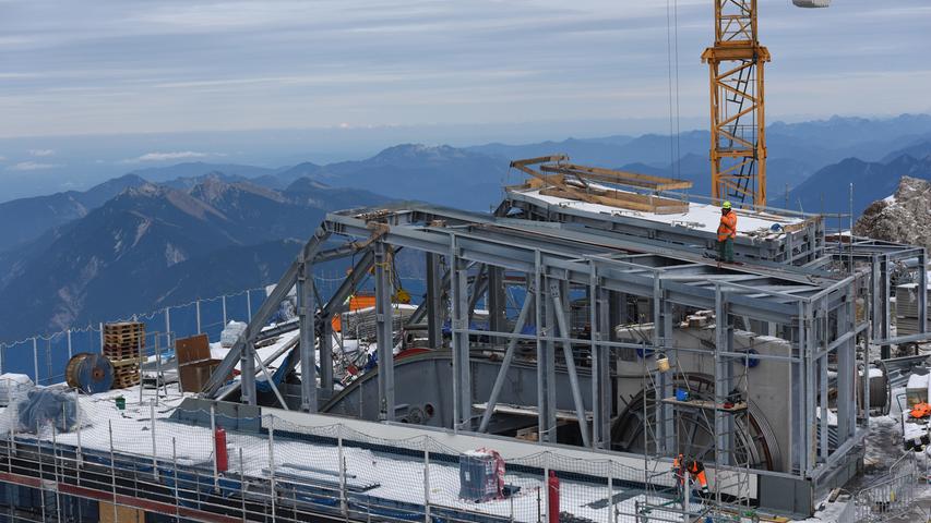 Bauarbeiten an der Zugspitze: So entstand die Seilbahn der Superlative