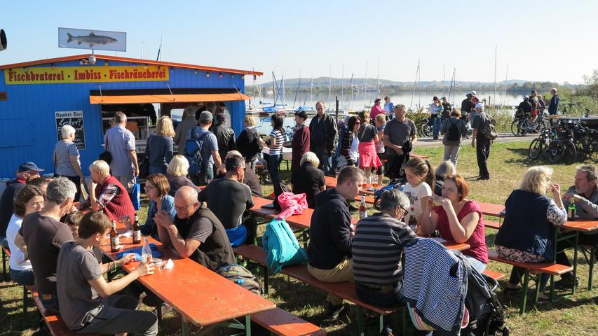 So groß wie noch nie: Das fünfte Fischerfest am Altmühlsee
