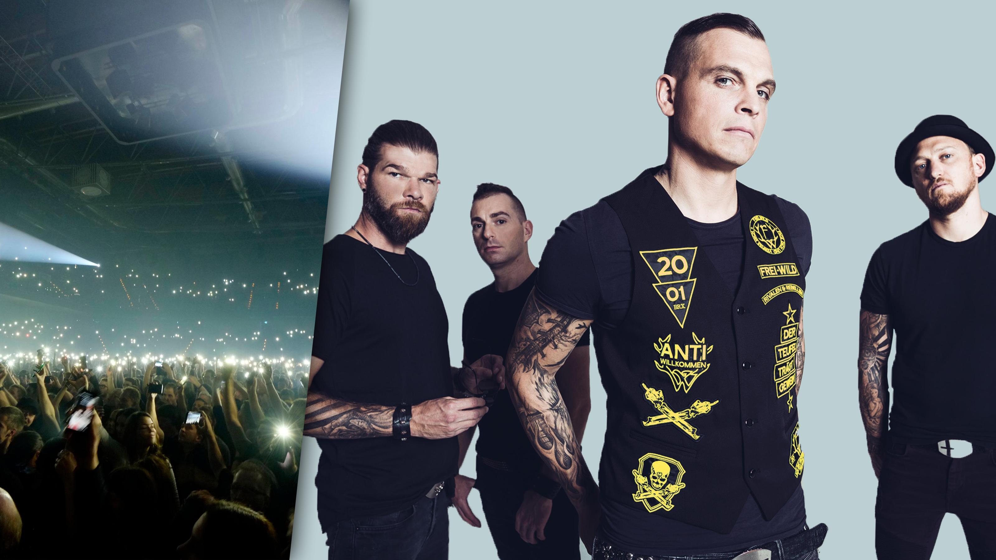  Freiwild-Konzert in der Nürnberger Arena sorgt für Wirbel Bildidee 