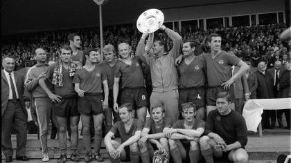 Club stürmte 1968 mit nur 15 Spielern zum neunten Meistertitel