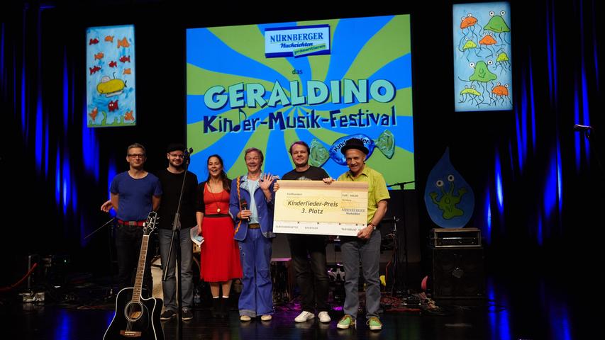 Beim Geraldino-Kindermusikfestival bebte die Tafelhalle