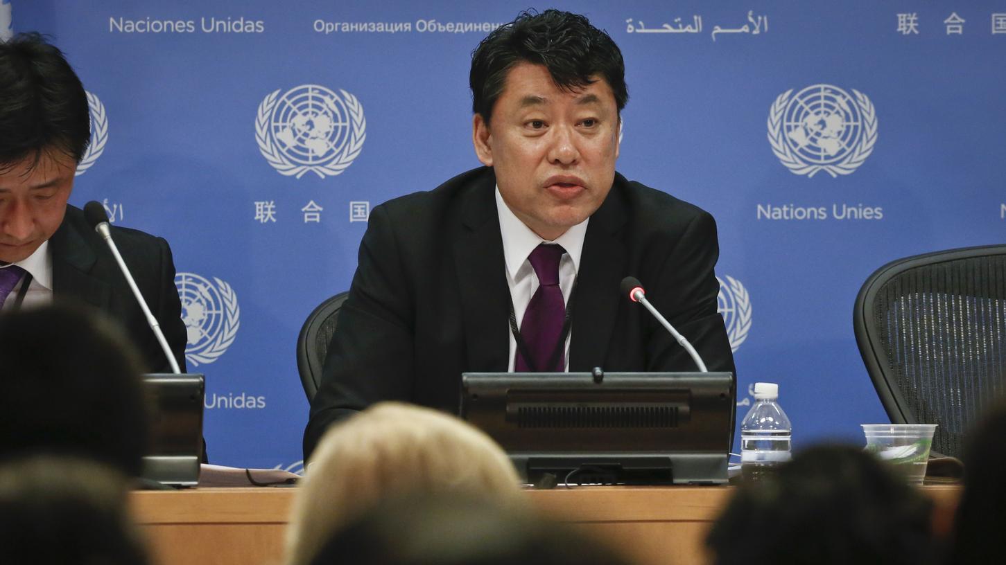 "Kein anderes Land auf der Welt hat für so eine lange Zeit eine solch extreme und direkte nukleare Bedrohung von den USA hinnehmen müssen", sagte Nordkoreas stellvertretender UN-Botschafter Kim In Ryong vor dem Abrüstungsausschuss der UN.