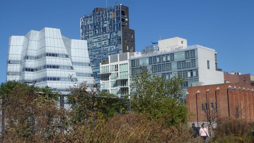 Stararchitekt Renzo Piano entwarf das Whitney Museum (links).