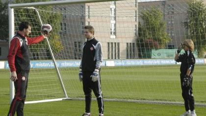 Michael Fuchs trainiert die Nationalkeeperinnen