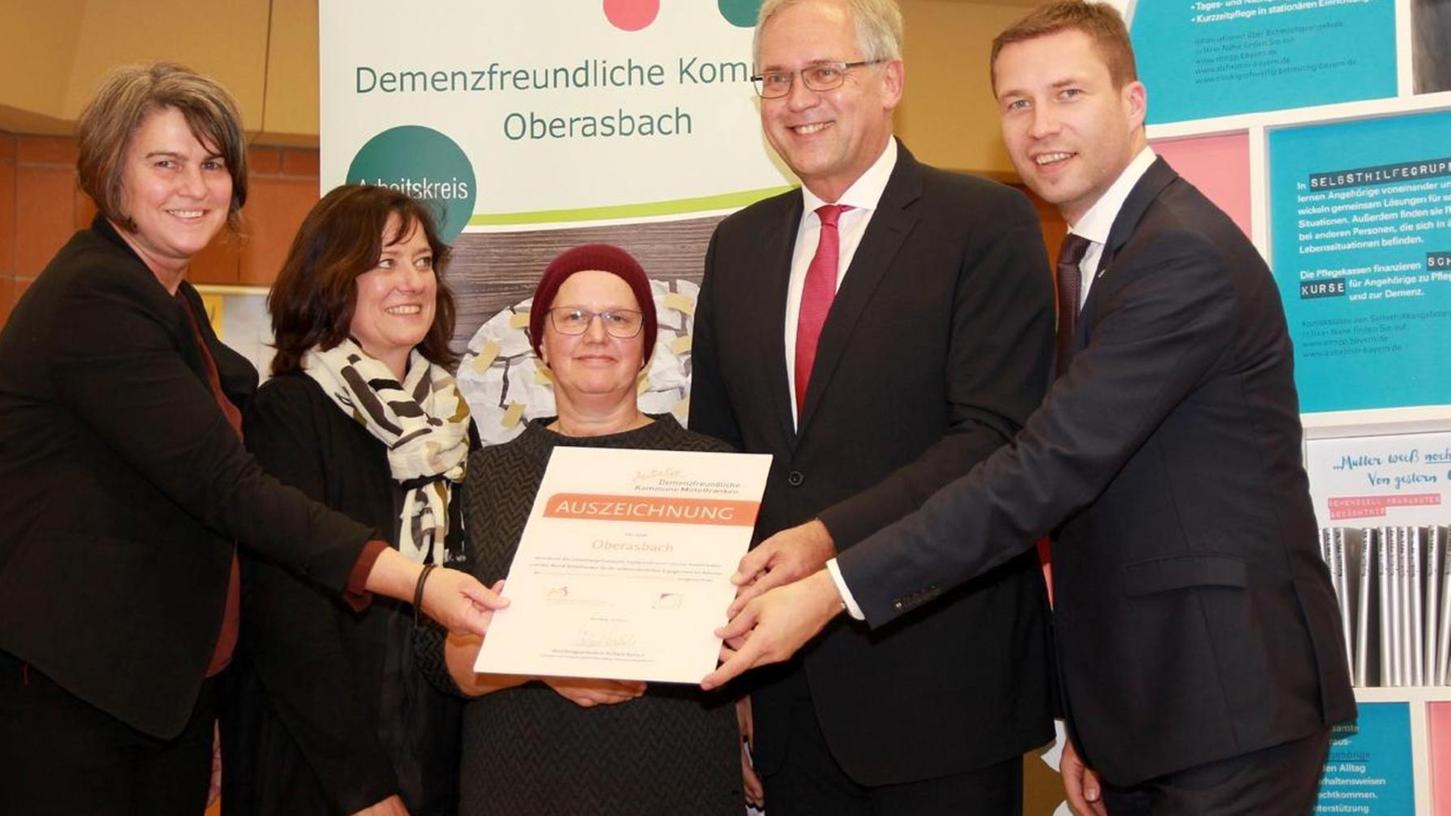 Oberasbach gilt als demenzfreundliche Kommune