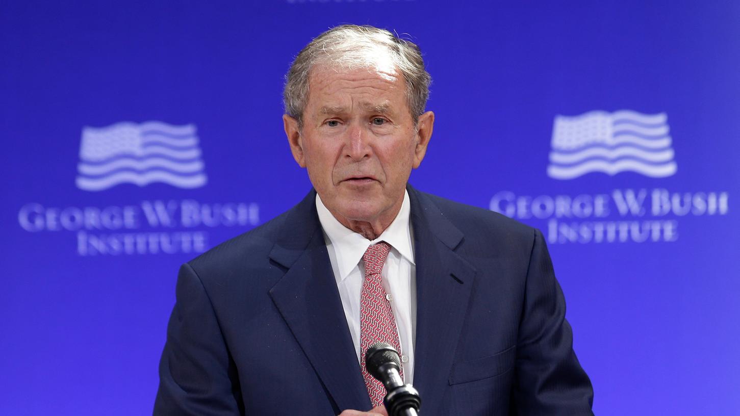 Bush liest Trump die Leviten - und sendet ein Signal