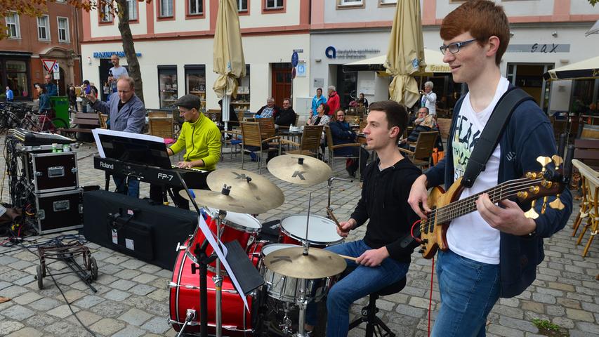 Flotte Töne: Chor-Flashmob in Erlangen