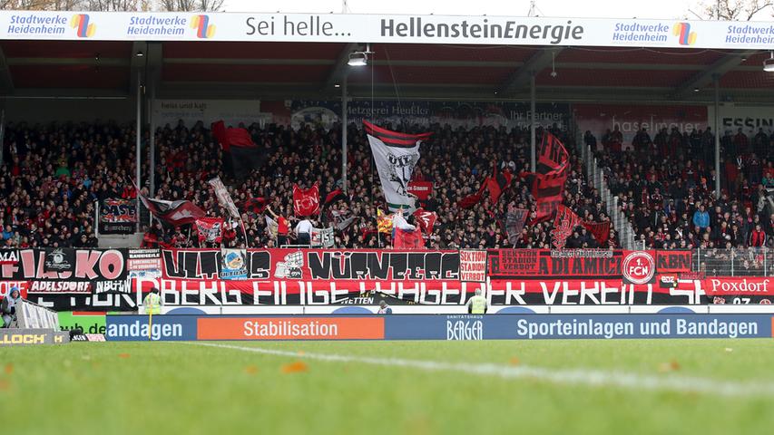 ...zusammen mit seinen Fans mit viel Selbstvertrauen nach Heidenheim gereist...